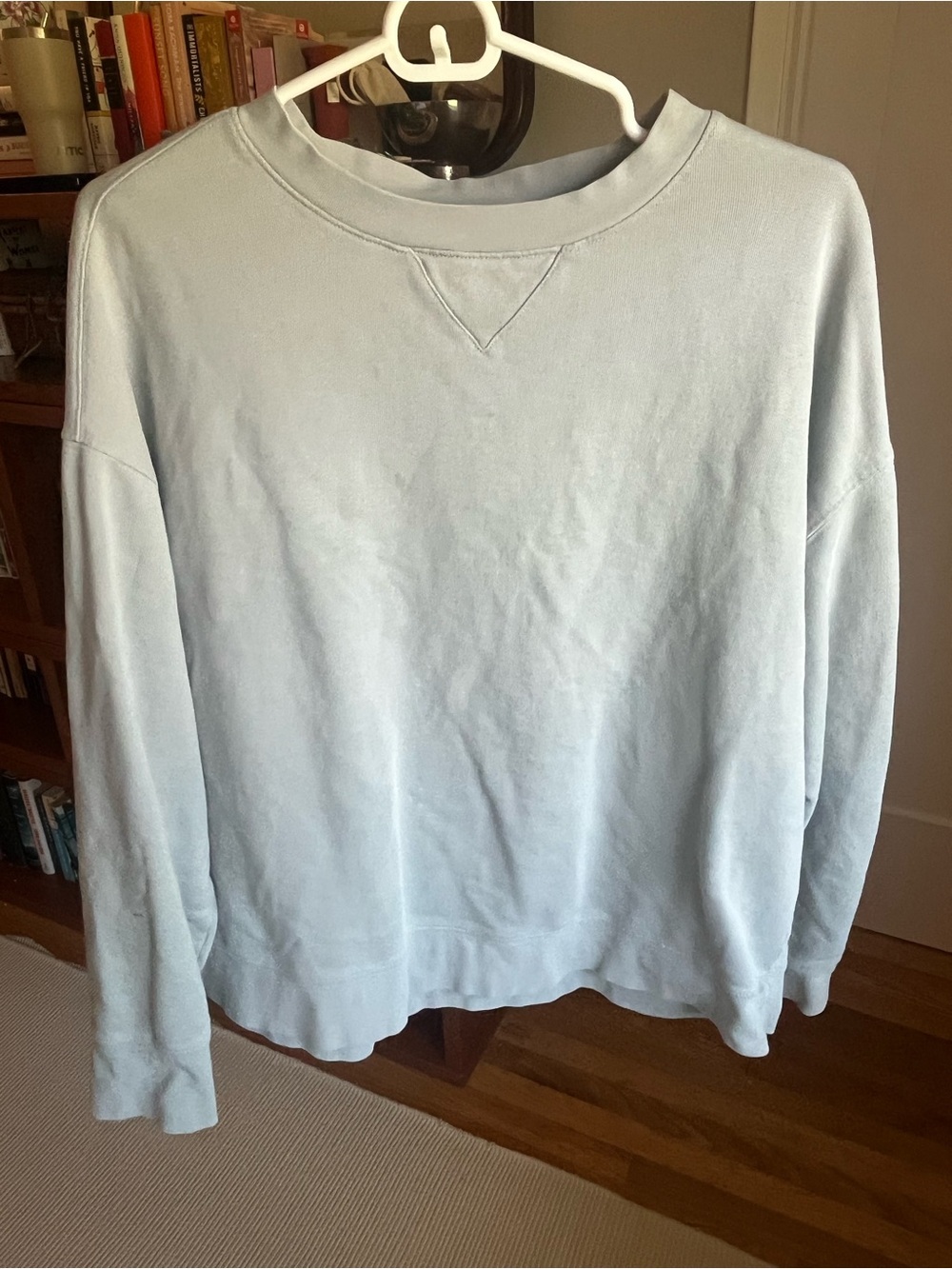 Vince Light Grey Crewneck Sweater